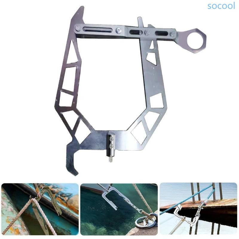Soc* Mooring Rope Dock Hook Cable Wire Guider สแตนเลส Mooring เชือก ...