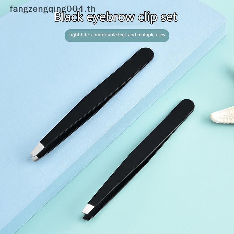 F4TH 1 ชิ้น Precision แหนบสแตนเลสสําหรับผมคิ้วกําจัดขนบนใบหน้า Splinter ...