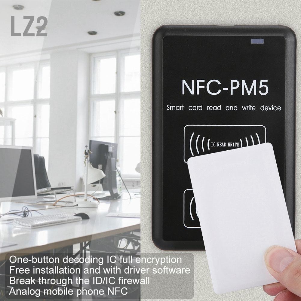 LZ2 NFC Access Control Card Duplicator การเข้ารหัสเต็มรูปแบบถอดรหัส ID ...