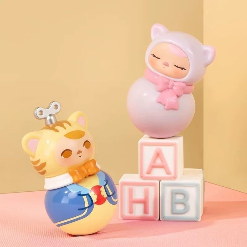 ของแท้ PUCKY Roly Poly Kitty Series Secret ซ่อนรูปและชุด 16 การออกแบบ ...