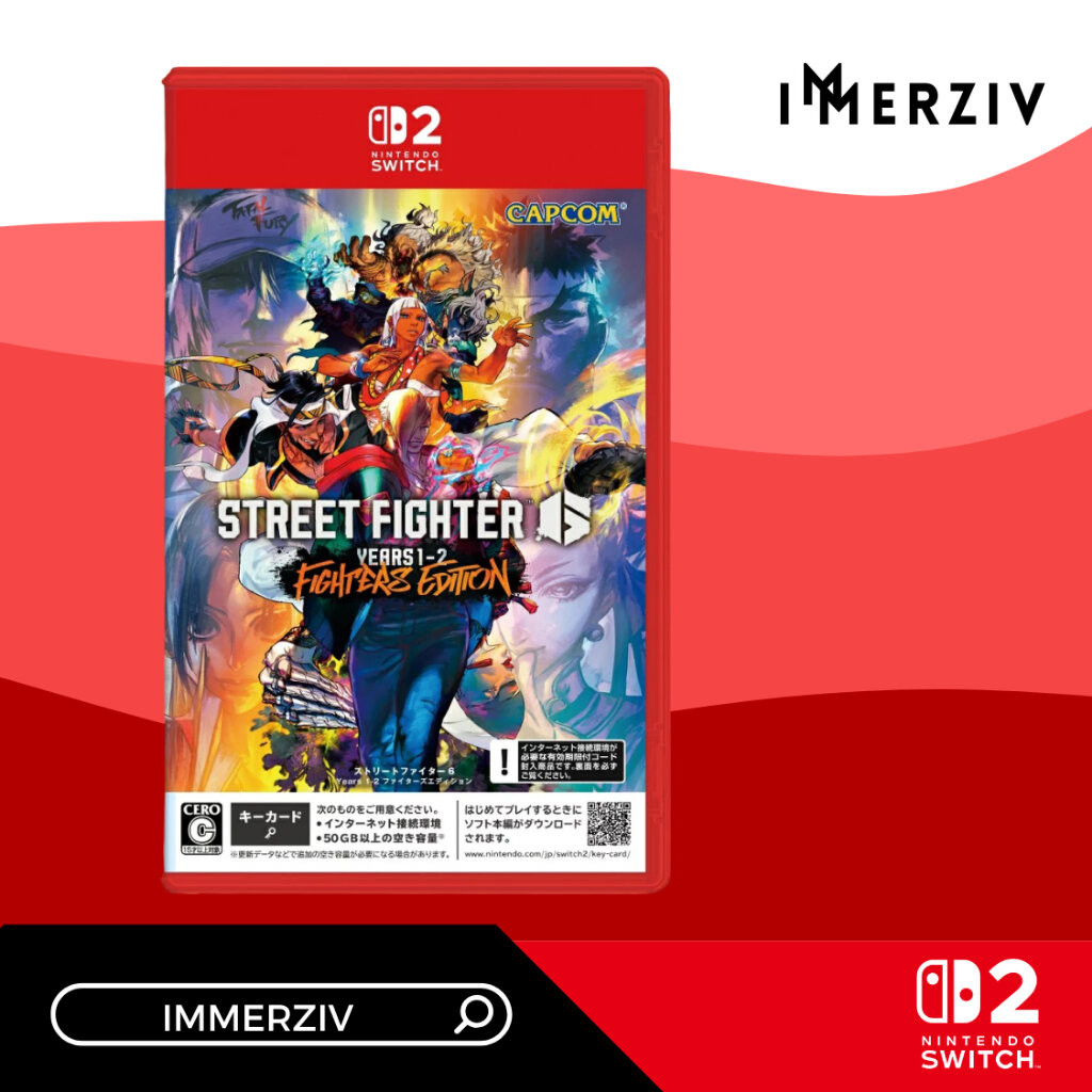 (พร้อมส่ง) SWITCH-2 STREET FIGHTER 6 YEAR 1-2 (GAME KEYCARD) (R2/JP ...