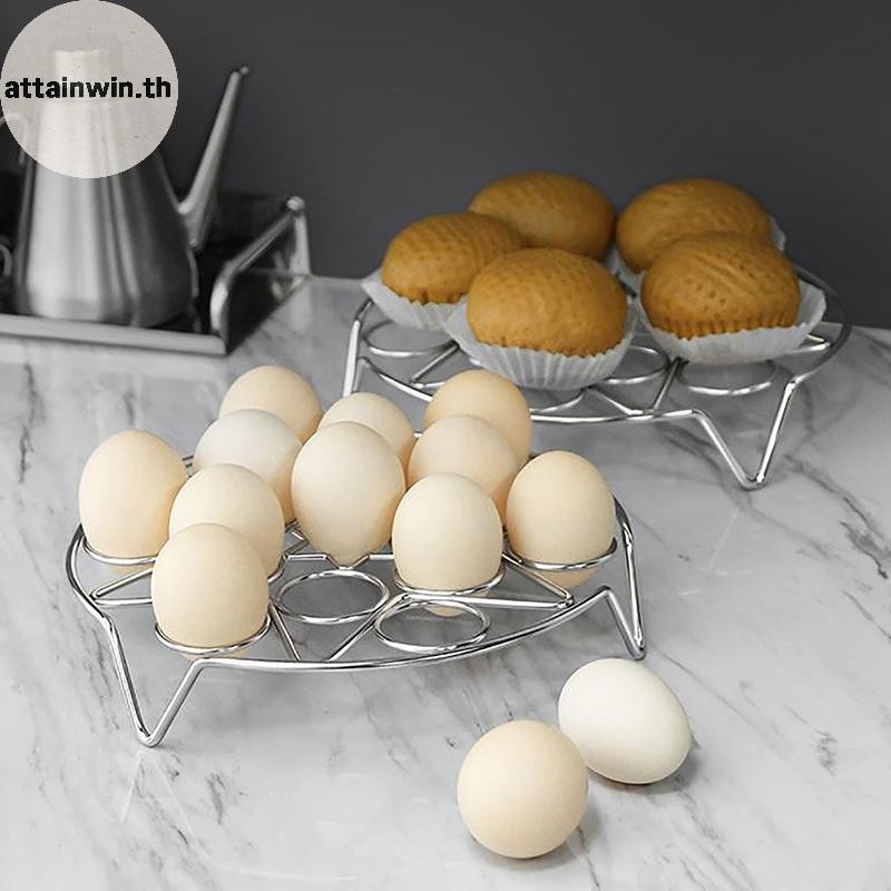 Attainwin Multifunctional Steamed Egg Rack สแตนเลสนึ่ง Bun เกี๊ยว ...