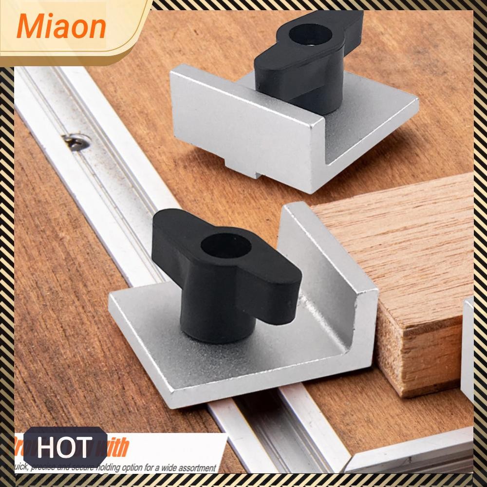 4 ชิ้น T Track Stop Block งานไม้หยุดบล็อก T-Track งานไม้อุปกรณ์เสริม ...
