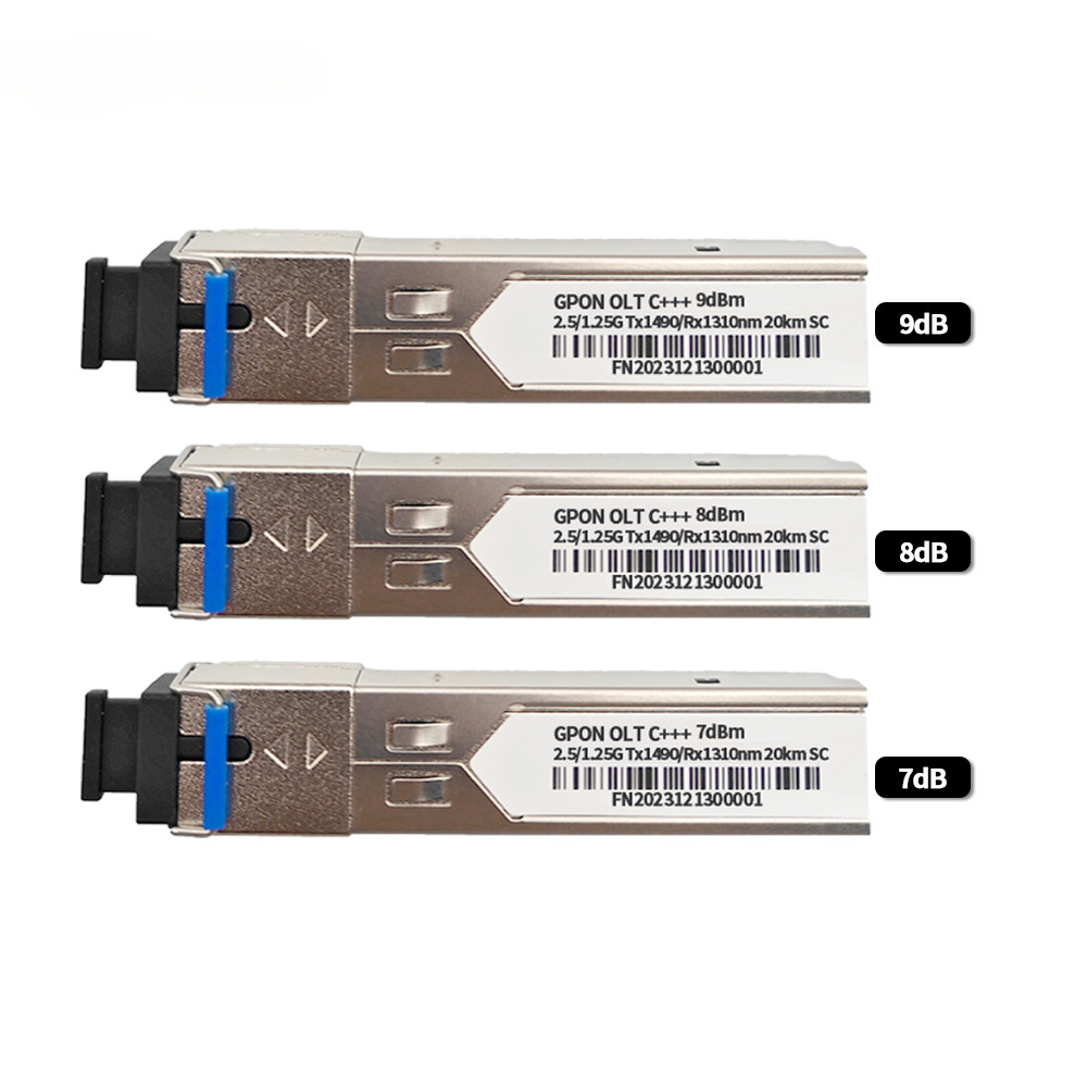 1.25g SFP Mpdule GPON OLT C+++ 7/8/9dBm 2.5Gbps SC Optical PON โมดูล ...