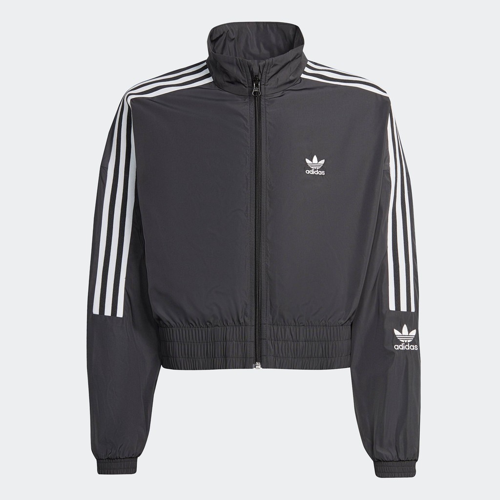 Adidas black and white jacket womens clearance