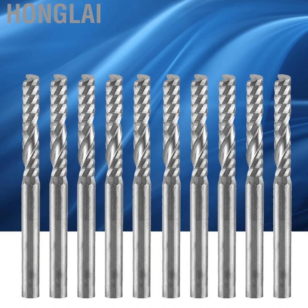 Honglai CNC Bit End Mill Bits 1 ขลุ่ยไม้สำหรับ PVC อะคริลิคความหนาแน่น ...