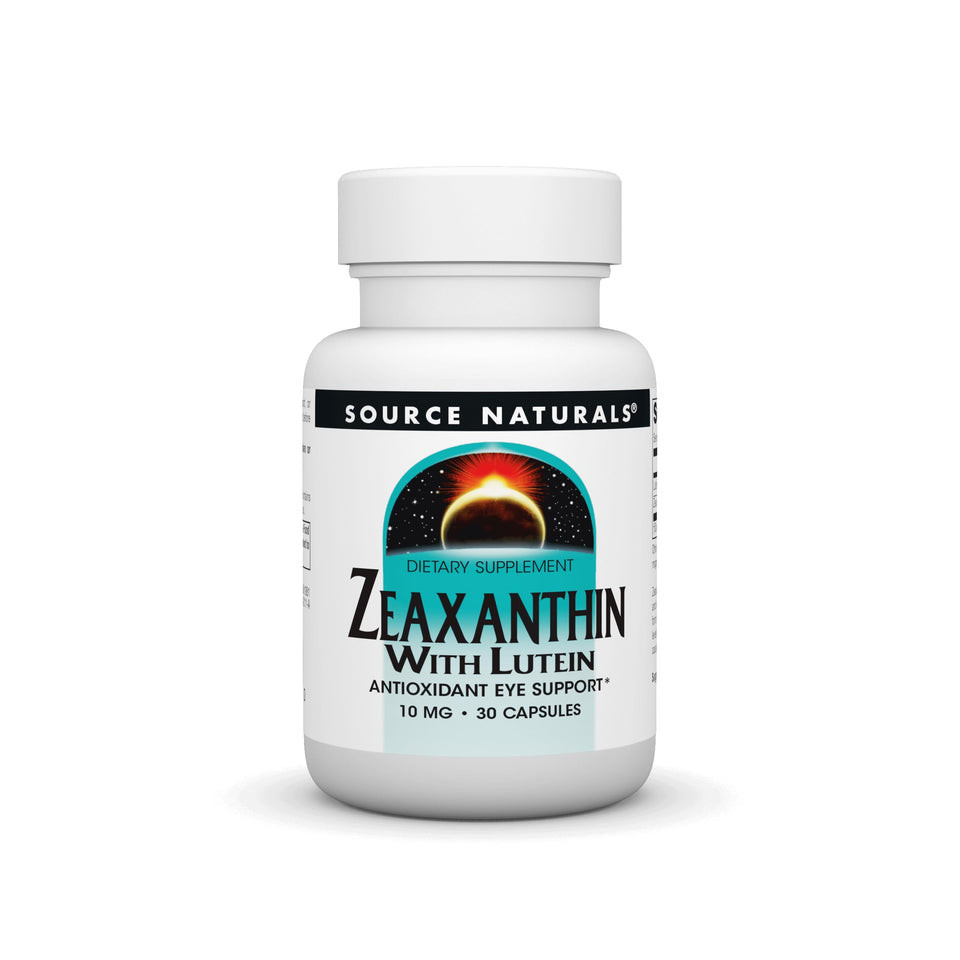 Source Naturals Zeaxanthin with Lutein, Antioxidant Eye Support* 10mg