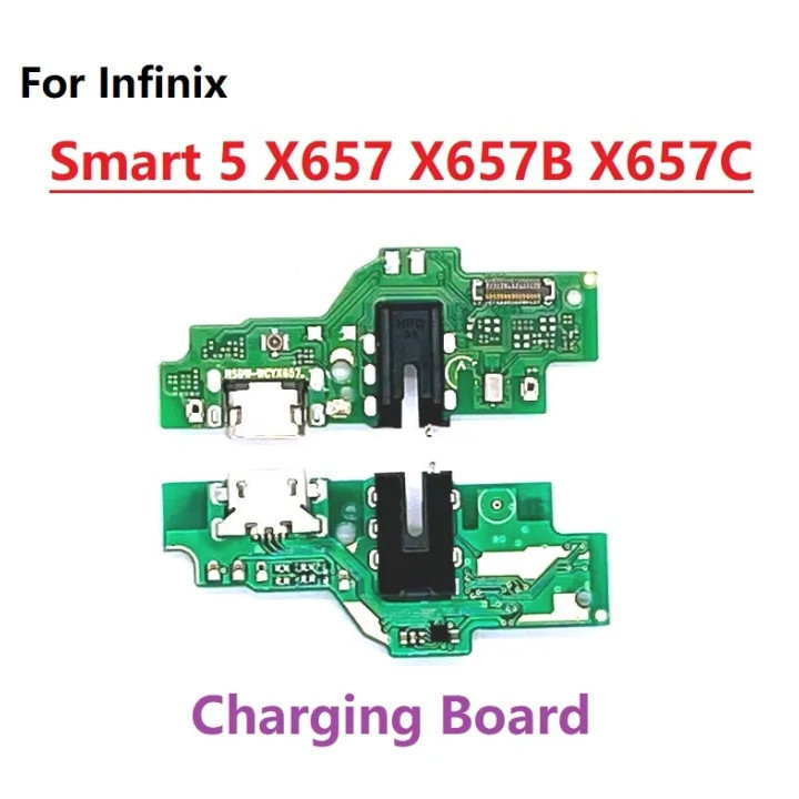 แพรตูดชาร์จ (Charging Port Flex ) Infinix Smart 5 X657 X657B X657C USB ...