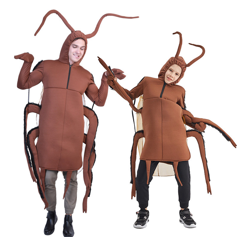 Funny Cockroach Costume Halloween Costume ชุดแมลงสาบตลกปาร์ตี้ฮาโลวีน ...