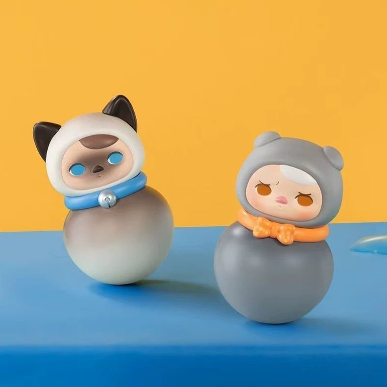 ของแท้ PUCKY Roly Poly Kitty Series Secret ซ่อนรูปและชุด 16 การออกแบบ ...