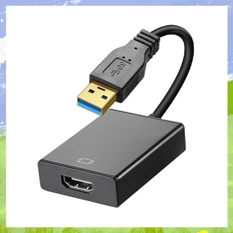 USB เป็นอะแดปเตอร์ 1080P HD Multi-Display Video Audio Graphics Cable ...