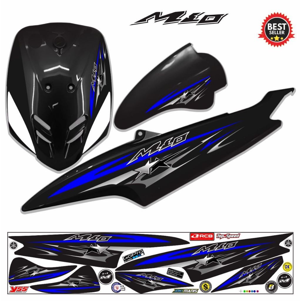 MIO สติ๊กเกอร์ COOL STICKERS MIO MOTORCYCLE OKD MIO SMILE MIO SPORTY ...