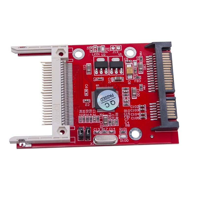 CF to SATA Converter Riser CF Compact Flash Merory Card ถึง 22Pin อะแดป ...