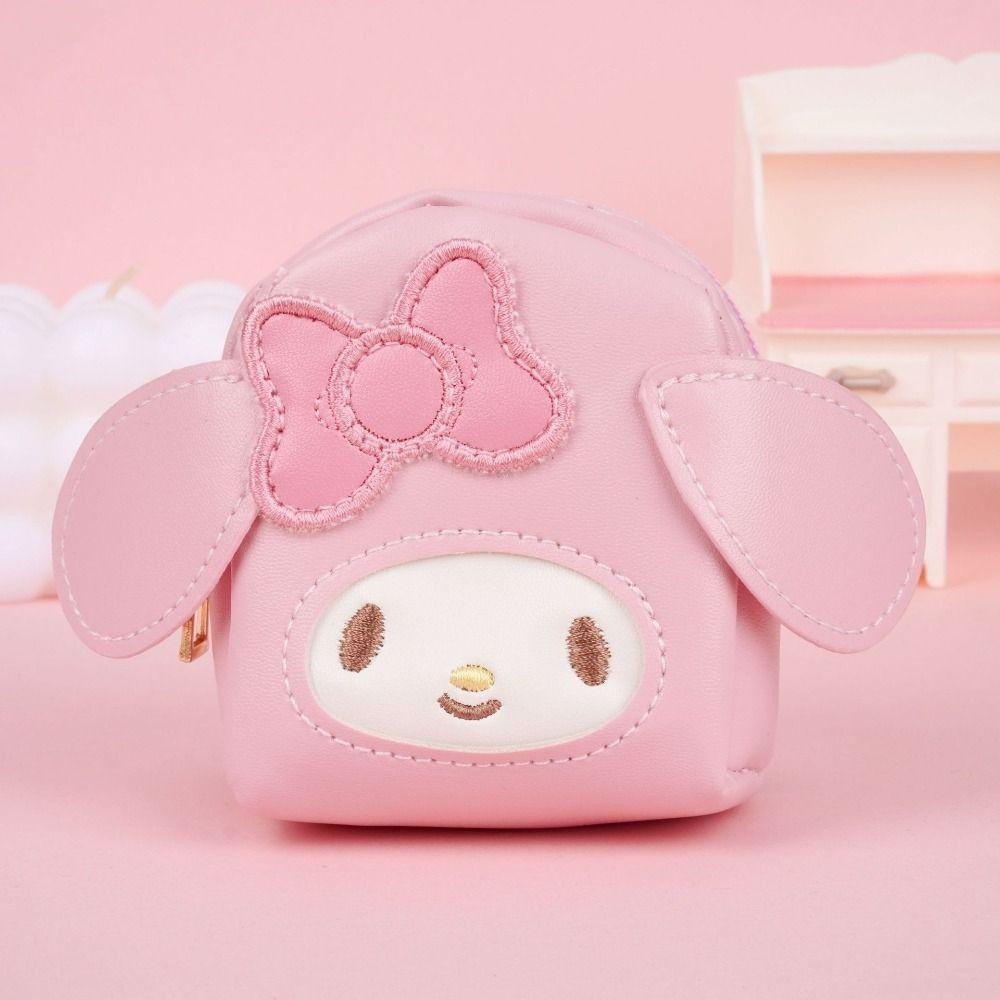 Gesh1 Mini Wallet Pu Sanrio Coin Purse Zipper Key Bag Children Shopee Thailand