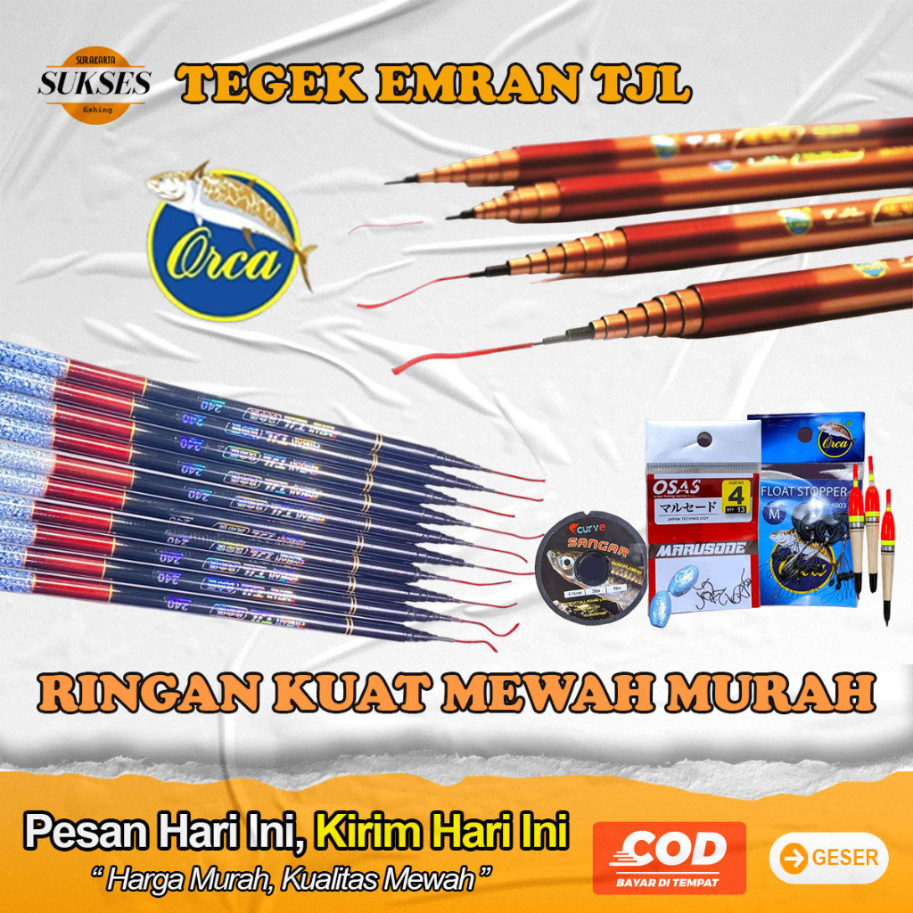 ชุดที่สมบูรณ์ของ RAW ORCA TEK SIGNAL HOOK STRINGS STOPER STAY ใช้แล้ว ...
