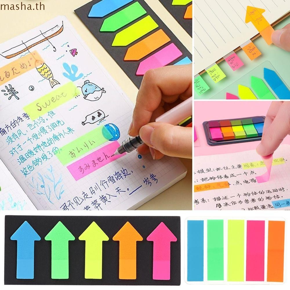 100 แผ่น Sticky Notes Vintage สี Novelty Office Supplies ป้าย Key ...