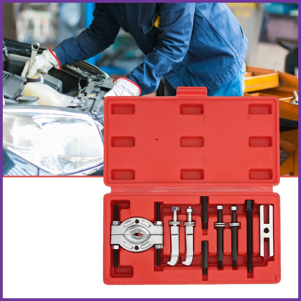 แบริ่ง Puller Kit 9X แบริ่งด้านใน Pullers และ Splitters Bearing Race ...