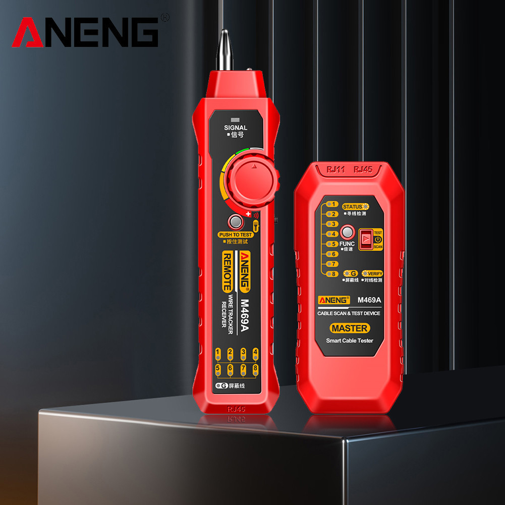 # Aneng M469A เครื่องมือวัดสายเคเบิลพร้อมไฟฉาย Cable Finder ซ่อม ...