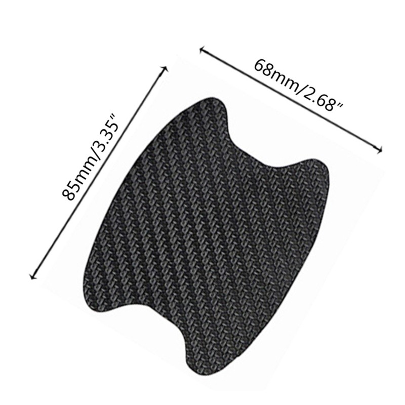 SPT* Universal คาร์บอนไฟเบอร์รถประตู Anti-Scratch Protector สติกเกอร์ ...