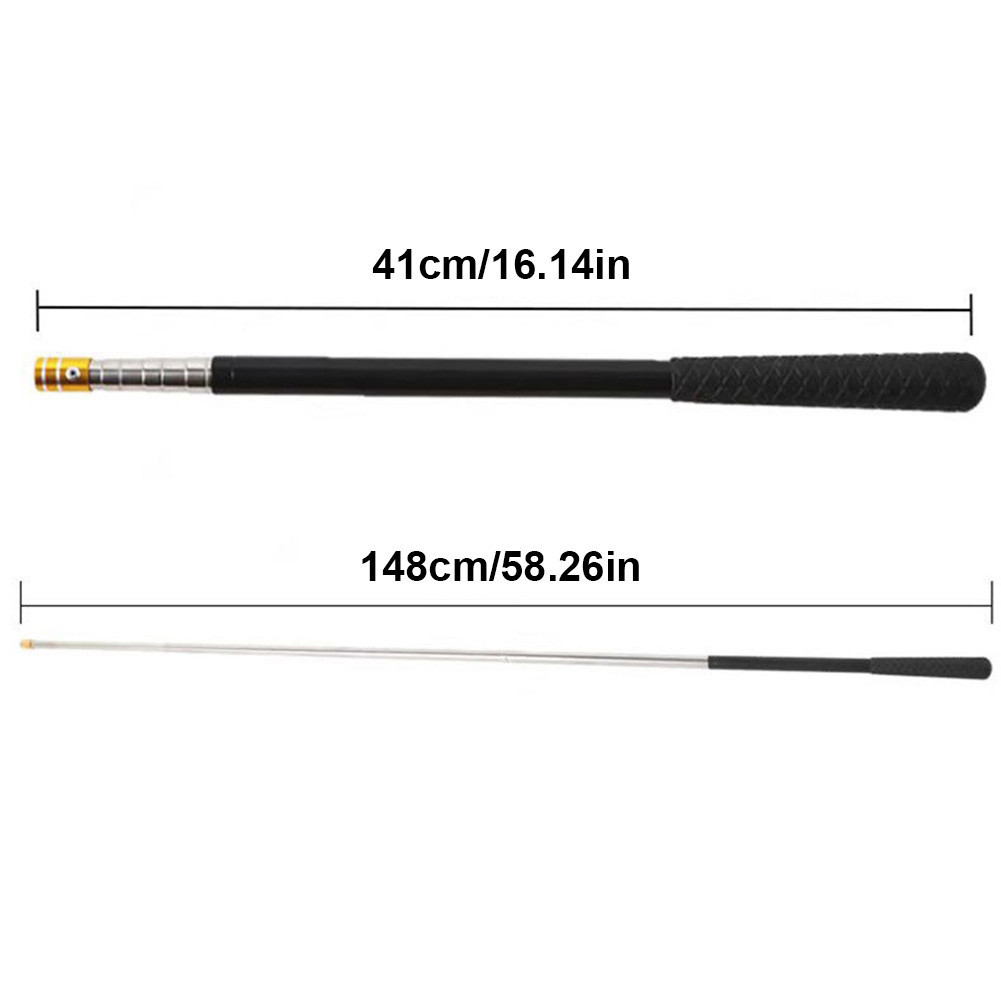 [explosion1.th] 1.5m Retractable Fishing Landing Net Rod เสาเบ็ดตกปลา ...