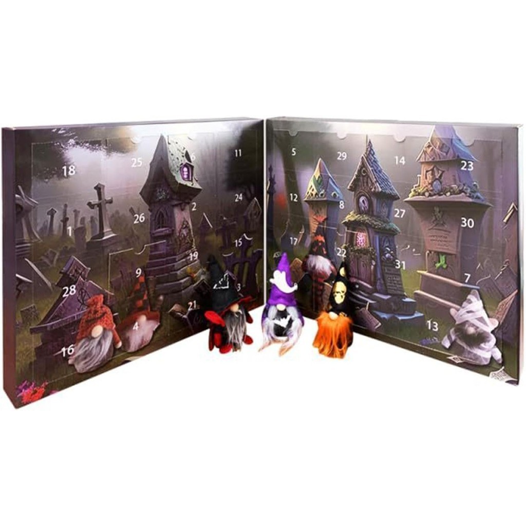 Halloween Advent Calendar 2024 Halloween GNOME Decor Advent Calendar