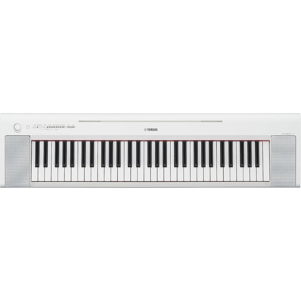 Yamaha Electronic Keyboard NP15WH piaggero 61 keys touch response