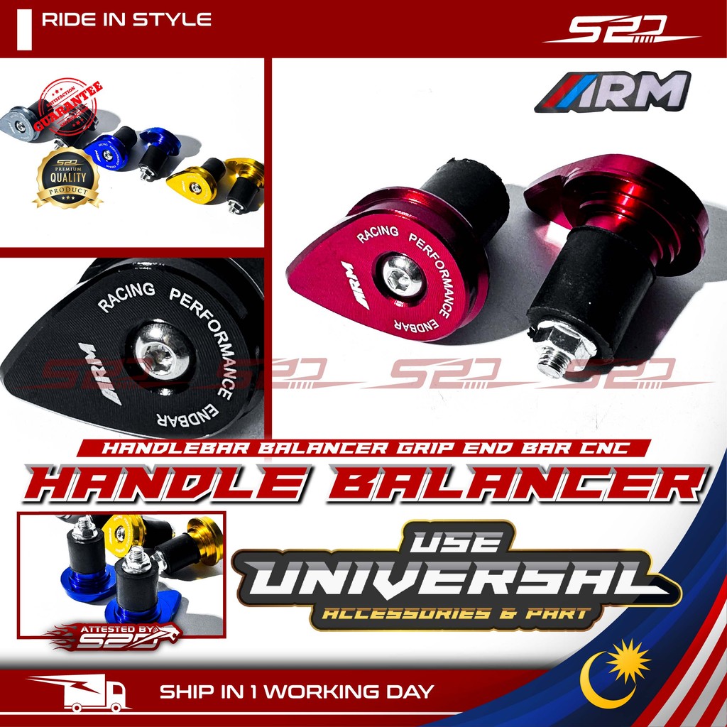 Handle Balancer ARM Universal ใช้มือจับ End Bar CNC โลหะผสมสแตนเลสหลัง ...
