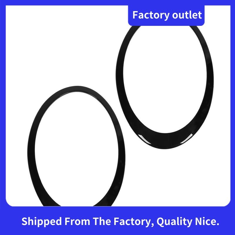 KIMISS Scheinwerfer-Einfassungen Glänzend Schwarz - Für Mini Clubman F54 2015-2022