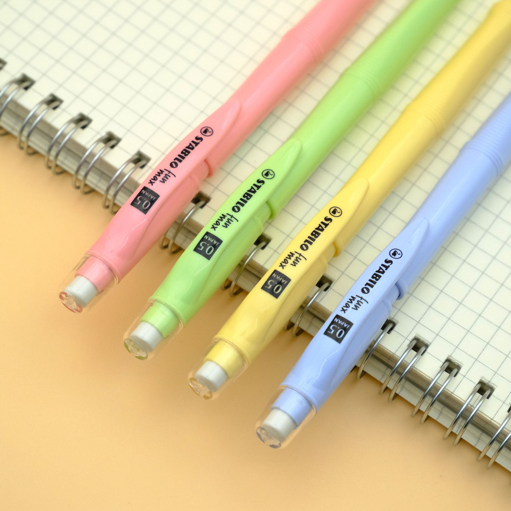 STABILO ดินสอกด รุ่นfun max ขนาดไส้ 0.5 และ 0.7 มม. สีพาสเทล | Shopee ...