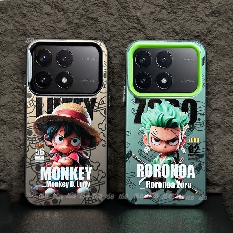 Poco F6 F5 M6 X6 Pro กรณี Poco X6 X5 5g F5 F6 กรณีอะนิเมะ Matte Hard 