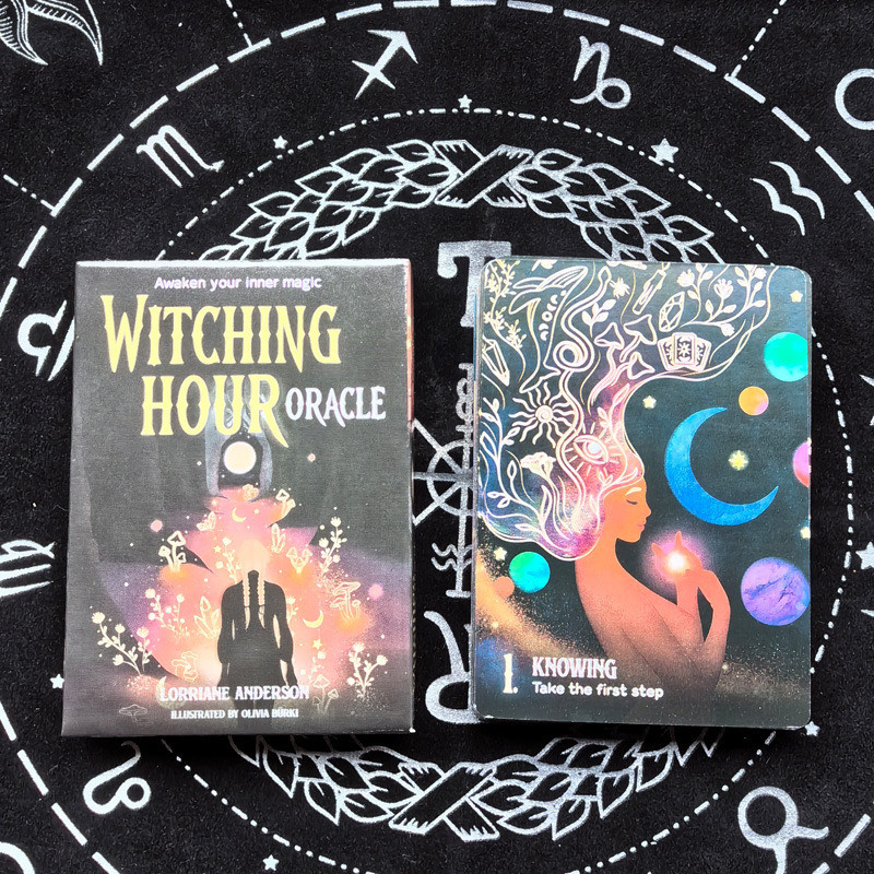 Moment Oracle Card Witching Hour Oracle English การ์ดเกมกระดานแบบกําหนด ...
