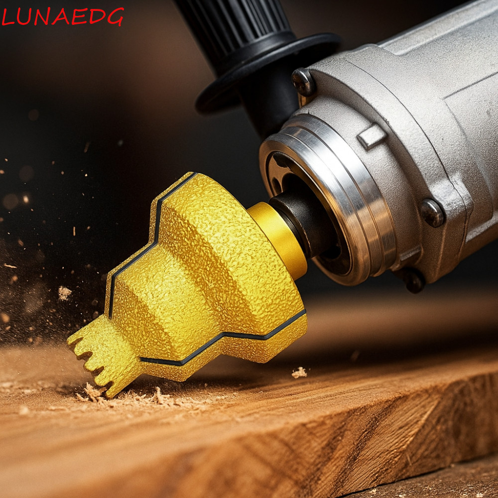 LUNAEDGE Chamfer Router Bits, การออกแบบที่ก้าวกระเบื้องกัดประสิทธิภาพ ...