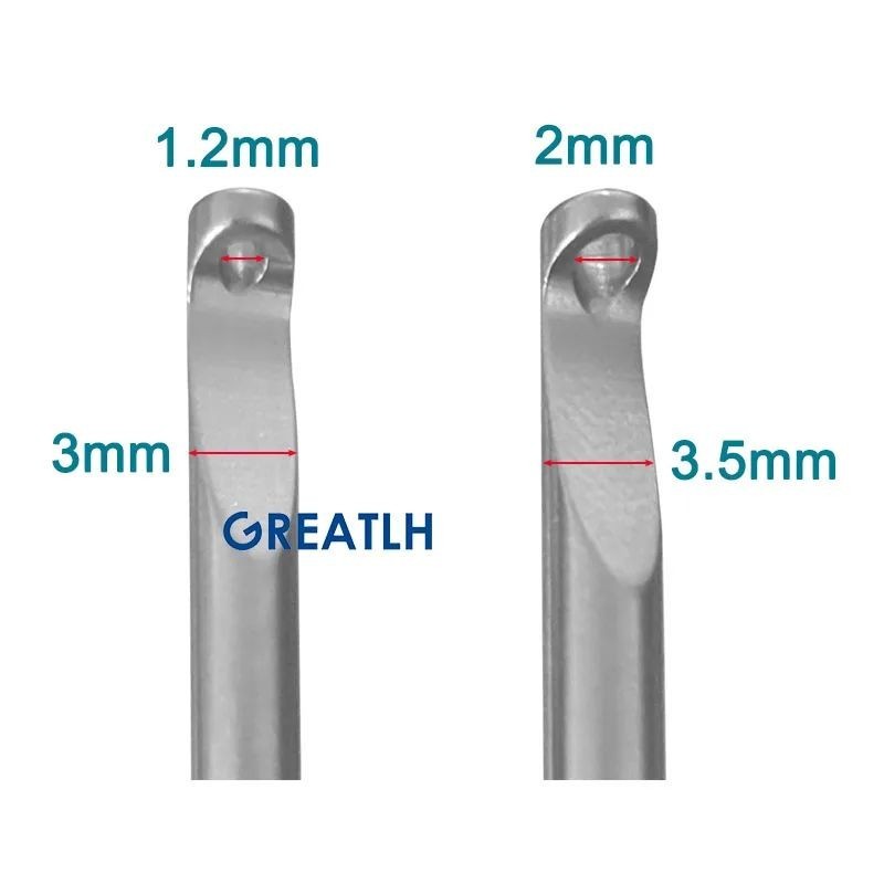 Greatlh Laparoscopic Knot Pusher เครื่องมือการฝึกอบรมสแตนเลส Orthopedic ...