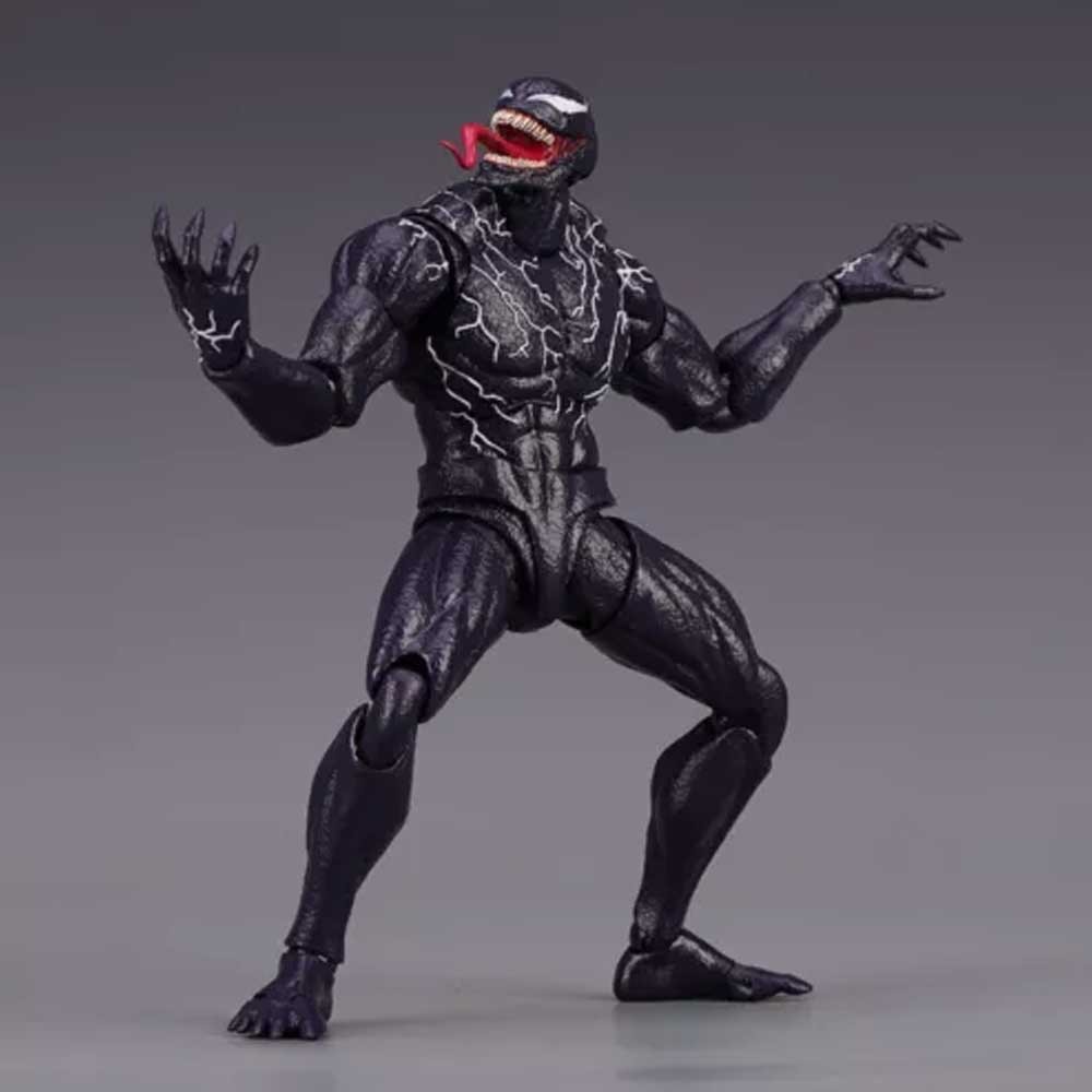 Rare Marvel Spider-Man Venom 2 - Symbiotic Venom Mask 5 Figure 1995