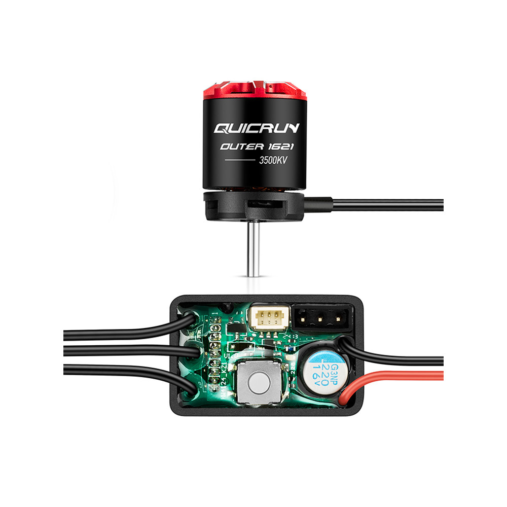 Hobbywing QuicRun WP-Mini24 Combo 1621SL 3500kV 38020436 Modellismo