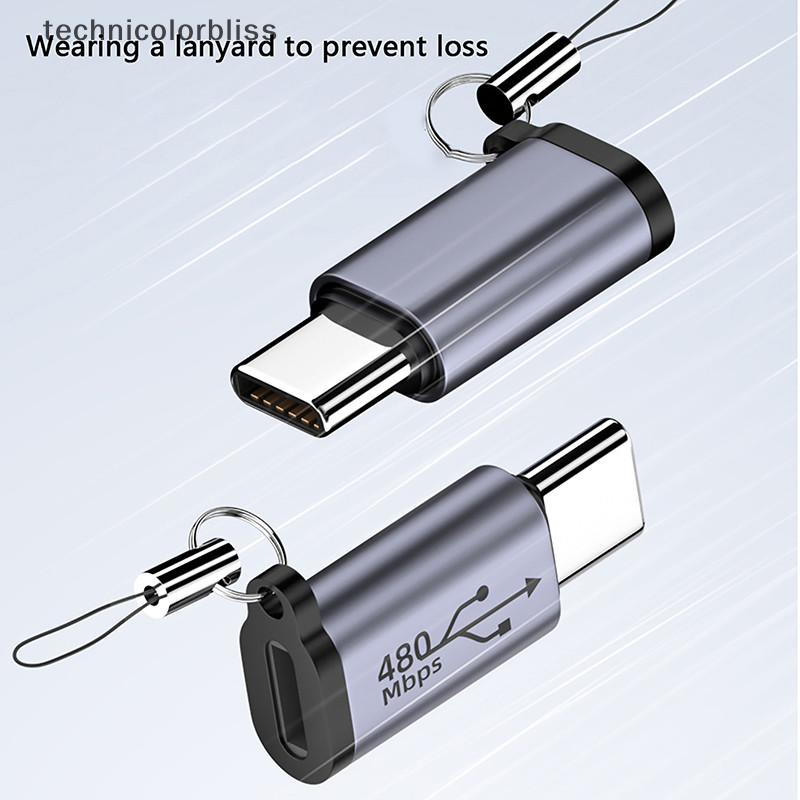 Tcbs 1 PC USB-C ถึง Micro USB Mini USB อะแดปเตอร์ Type-C หญิง Micro USB ...