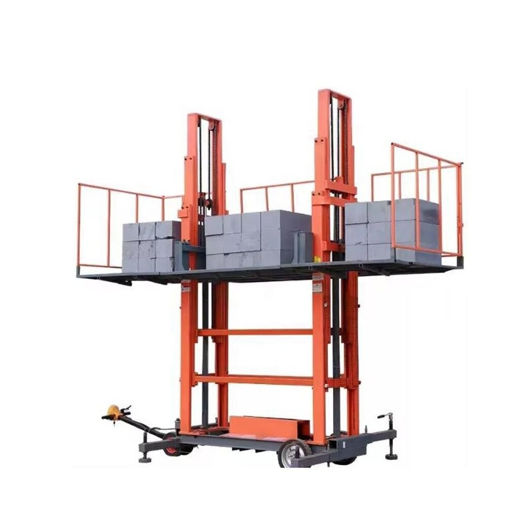 กระเช้ายกของแบบไฮดรอลิค ELECTRIC MASONRY SCAFFOLDING PLATFORM | Shopee ...