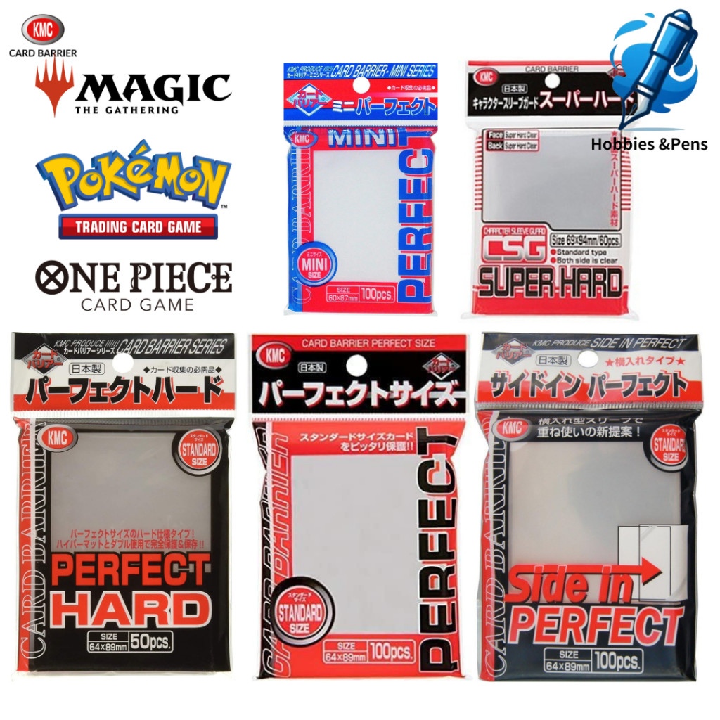 thumbnail image 2 of KMC Perfect Fit Standard Card Sleeves – 3 Packs (300 Sleeves) – MTG, Pokemon, DBZ 2 of 6