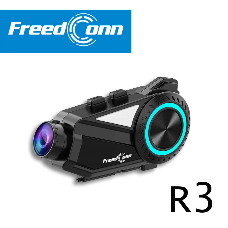 หมวกกันน็อคมอเตอร์ไซค์ Freedconn R3 Pro บลูทูธอินเตอร์คอม | Shopee Thailand