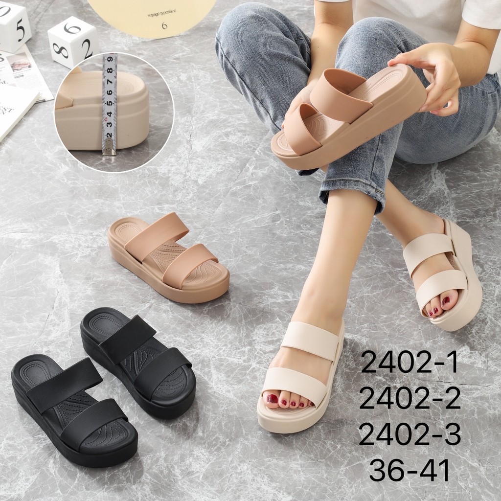Code: 2402 รองเท้าน่ารัก ใส่สบายมาก ไซส์ 36-41 พร้อมส่ง | Shopee Thailand