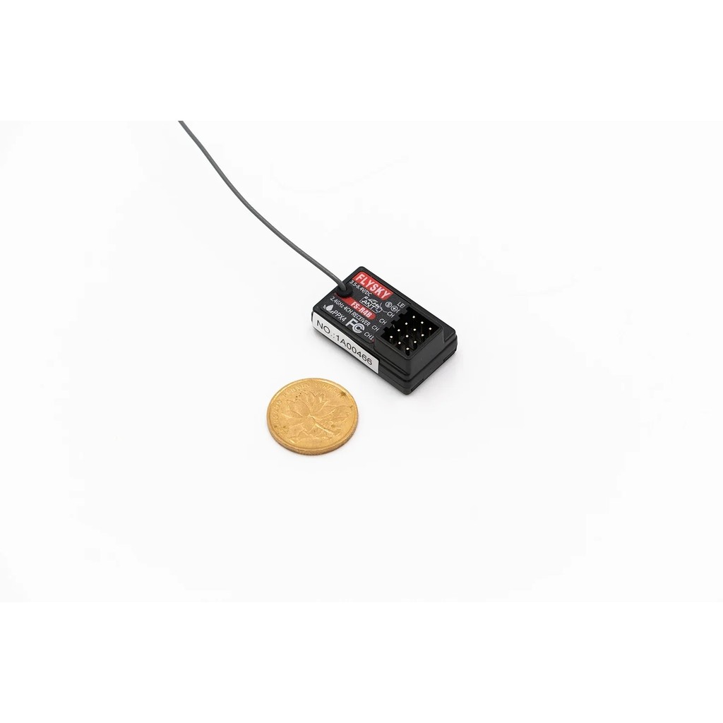 FLYSKY FS-R4B 4CH 2.4GHz Mini PWM Receiver 3.5-8.4V ANT เสาอากาศเดี่ยว ...