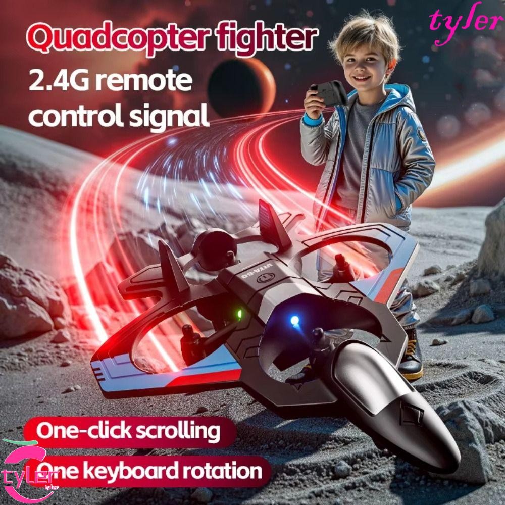 TYLER รีโมทคอนโทรลเครื่องบิน, EPP โฟม RC Drones สี่มอเตอร์เฮลิคอปเตอร์ ...