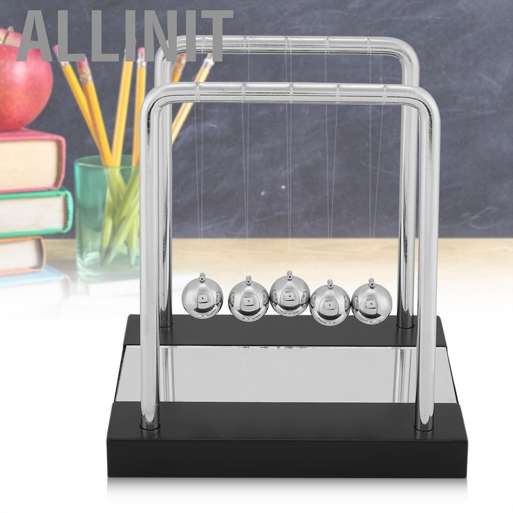Allinit Gloglow Newton S Cradle Balance Steels Balls Physics Science ...