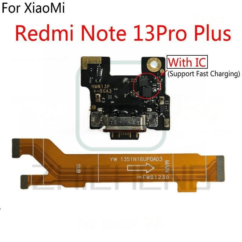สําหรับ XiaoMi Redmi หมายเหตุ 13 Pro Plus 5G USB แท่นชาร์จพอร์ตตัว ...