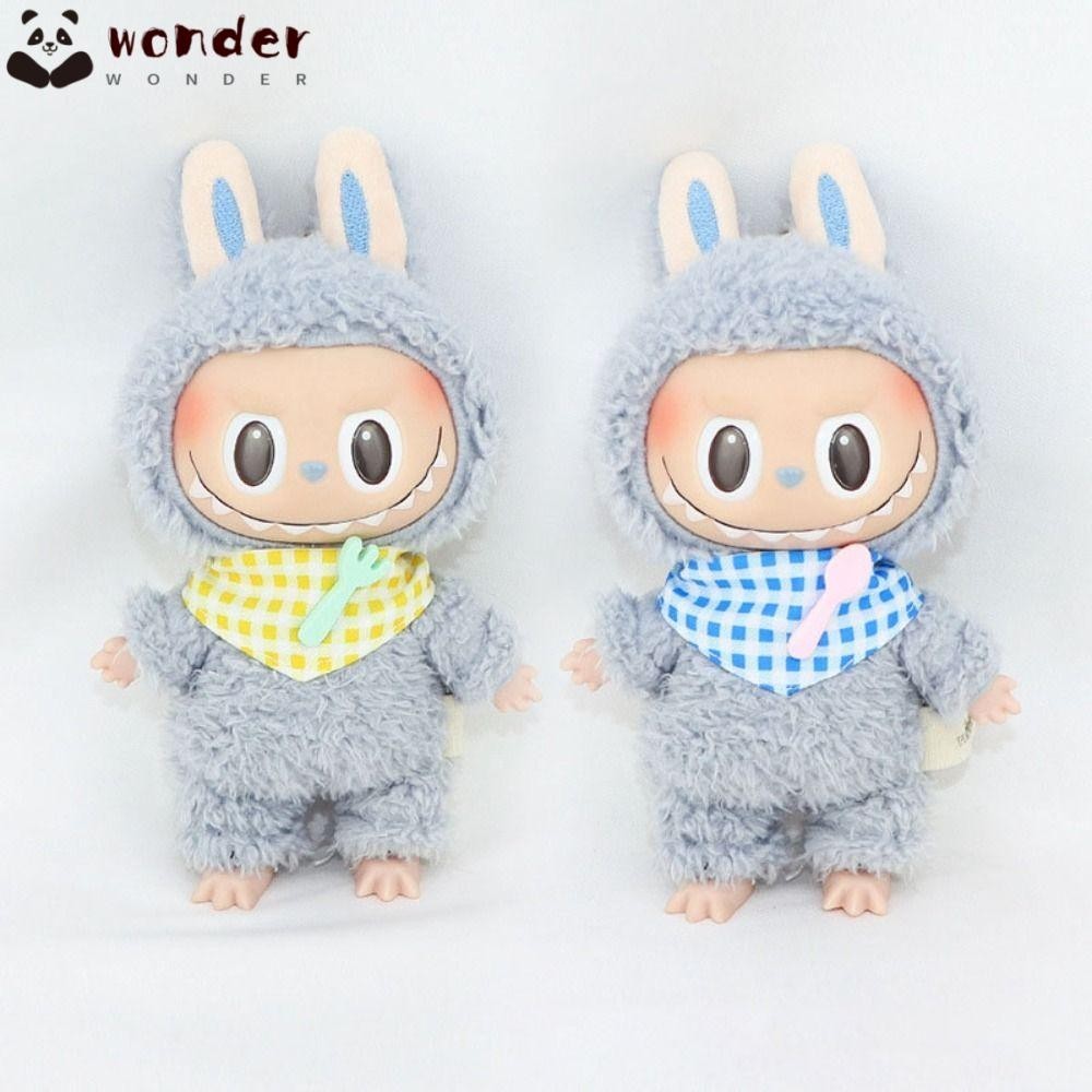 Wonder ตุ๊กตาอุปกรณ์เสริม, Kawaii ผ้า Labubu ตุ๊กตาเสื้อผ้า,ขายเท่านั้น ...
