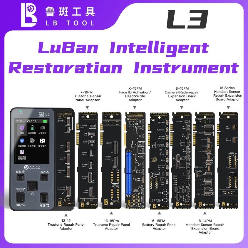 Luban L3 กล้อง True Tone Face ID แบตเตอรี่สําหรับ iPhone X/XS/XR 11 12 ...