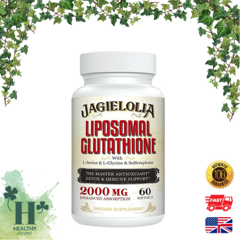 พร้อมส่ง Jagielolia Liposomal Glutathione 2000 mg 60 Softgels