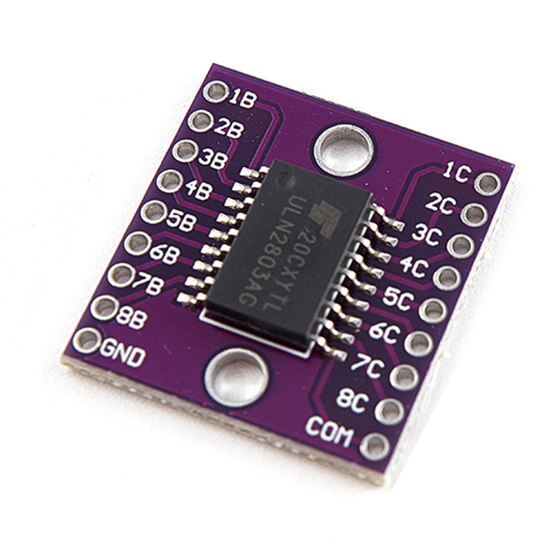 Joliann0 ULN2803A ทรานซิสเตอร์ Arrays Driver โมดูลสูงพร้อมขาตั้งแรงดัน ...