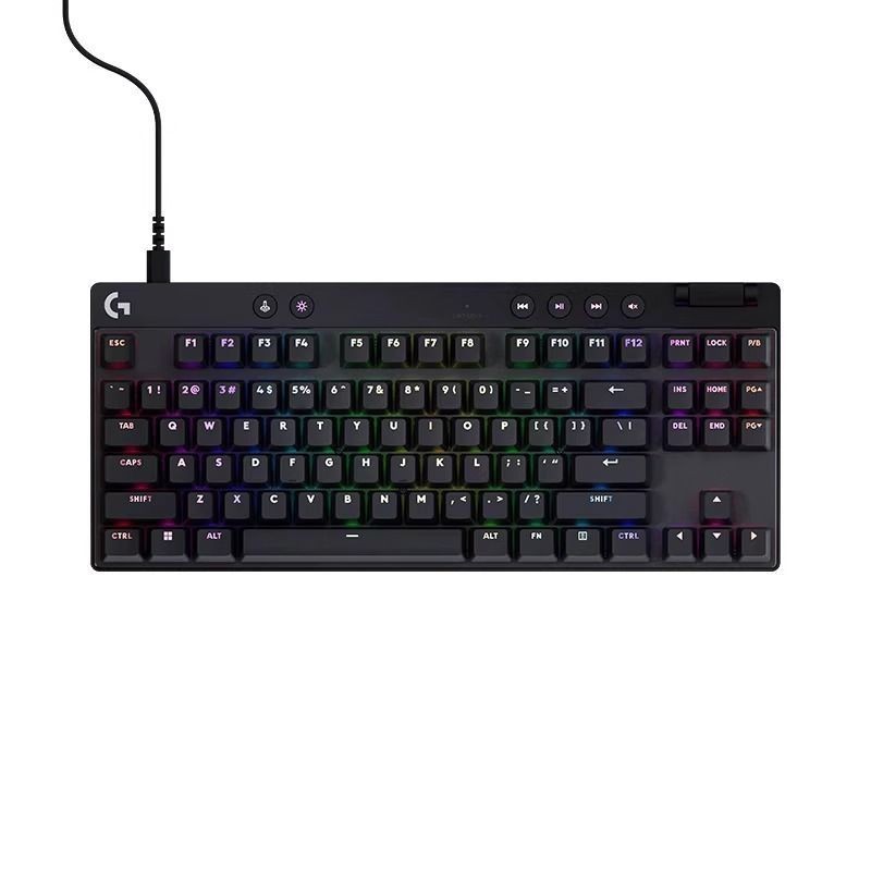 Logitech PROTKLRAPID Gaming Magnetic Axis 87 เกมคีย์บอร์ดแบบมีสาย ...