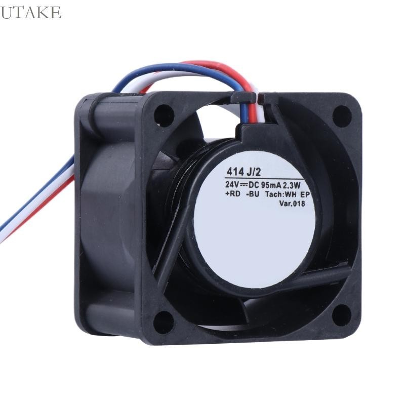 Tuakee CPU Coolers พัดลม 414J 2 95mA 2 3W 24V 4x4x2 5 พัดลมระบายความ ...